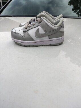 Nike Dunk Low White Grey DD1391-103 Toddler Size 8C New In Box